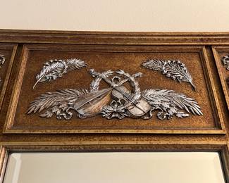 Mirror measuring 35" wide and 49" tall $125