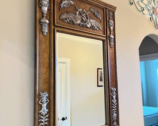 Mirror measuring 35" wide and 49" tall $125