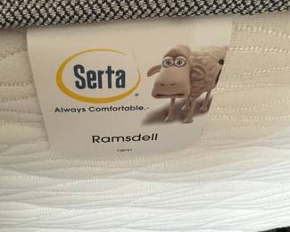 Serta Queen Size Adjustable Bed -$350