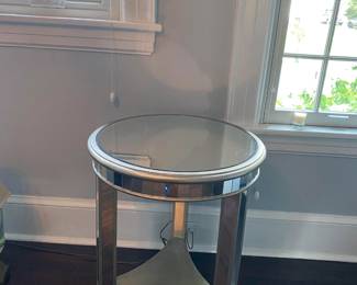 Mirrored Side Table