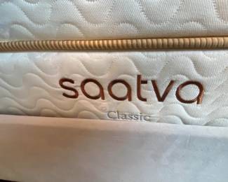 Queen Size Bed with Saatva Classic Mattress