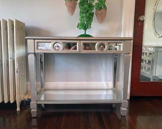 Mirrored Console Table
