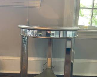 Mirrored Side Table