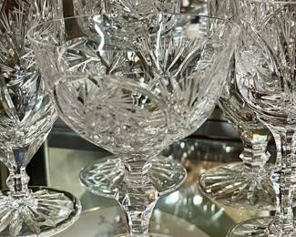 Crystal stemware
