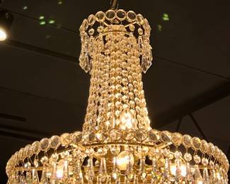 Strauss Crystal Chandelier