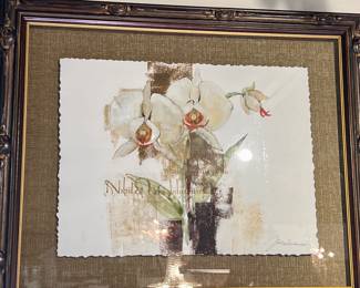 2nd of pair of Original artwork by artist Le Jardin