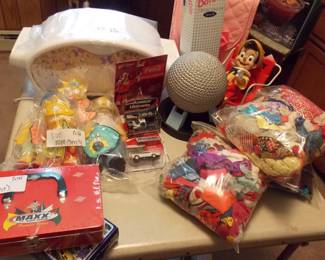 Barbie clothes and other toys