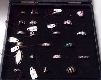 Wonderful Sterling rings