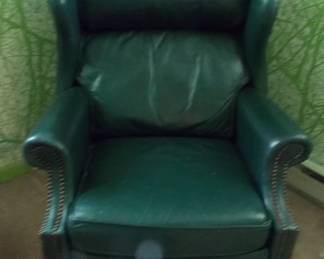 Green recliner