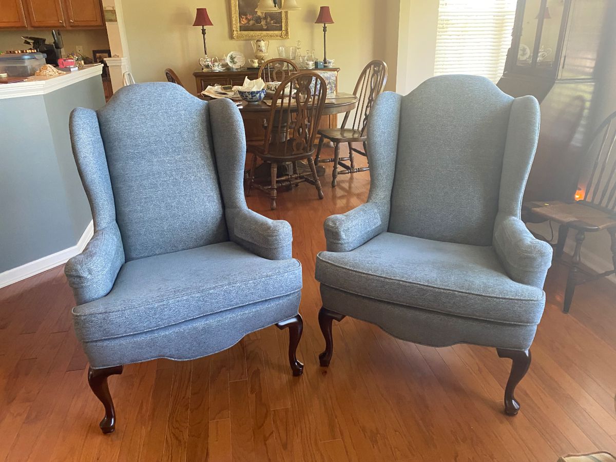 wing back chairs