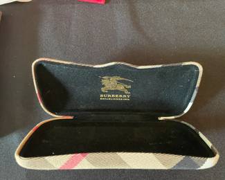 Burberry glass case.