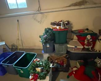 Christmas decorations.