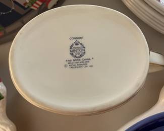 Coalport china by Minton.