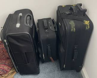 Suitcases.