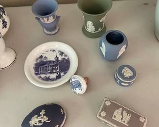 Assorted Wedgwood items.
