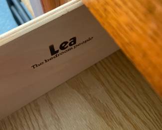 Lea Furniture chest of drawers.
