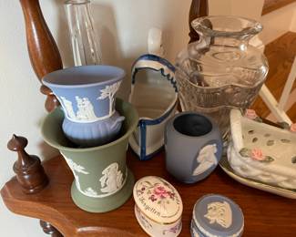 Wedgwood items.