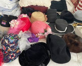 Vintage hats.