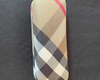 Burberry glass case.