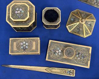 Tiffany Studios Desk set