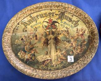 1900 Anheuser Busch Beer Tray