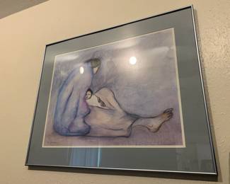 R. C. Gorman "Tazzie's Baby" print.