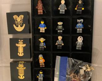 The Lego people including Chewbacca! Gold Anthropomorphic Pendant made by the "lost wax" process. Tolima archaeological area. Pre-Hispanic gold work of Colombia. Scaled reproduction pieces made by Colombian Goldsmiths.