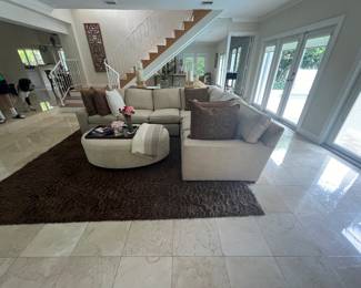 Mitchell Gold & Bob Williams Sofa and Ottoman 