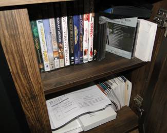 We have more CD's and DVD's too