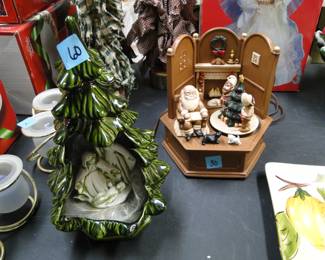 Holiday items, ceramic style