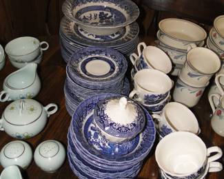Blue and White dishes