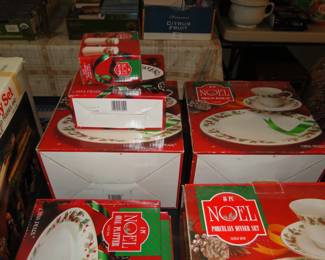 Noel porcelain dinner sets