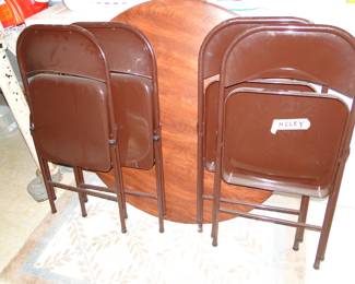 Hello again card table and chairs