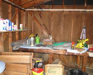 Planter boxes, and other assorted items for lawn and garden care