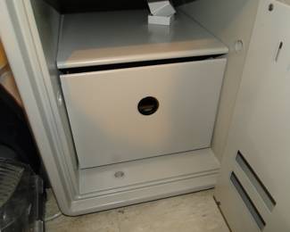 Interior of safe'