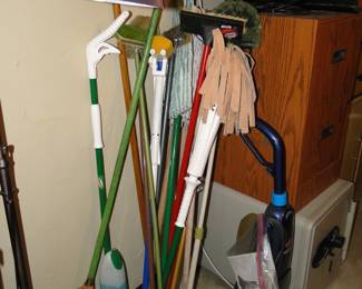 Mops and Brooms, because a clean home, is a tidy and well loved home