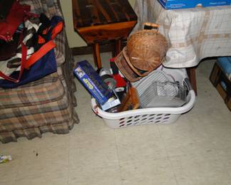 Basket of items yet to be sorted