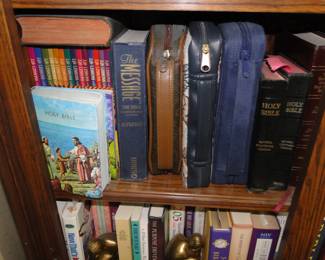 A very nice collector of Bibles, and Biblical publications