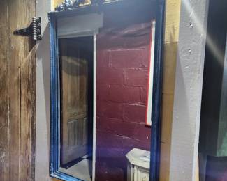 Fun mirrors throughout the home