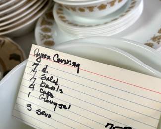 #140	Pyrex Corning	 $75.00 
