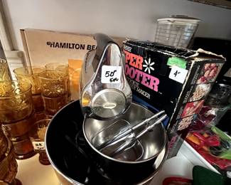 #74	Sunbeam 5 pc Stand Mixer	 $50.00 
