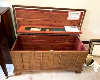 #37	Lane Cedar Chest w/half-tray - (as is finished) - 44x18x20	 $75.00 
