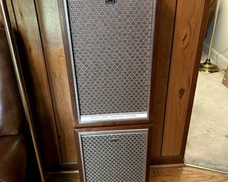 #64	Vintage Coral Multi-Way Speaker System - pair - 14x20x34	 $125.00 
