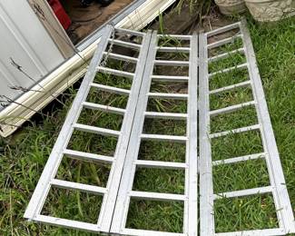 #108	lawnmover Metal Car Ramp 	 $40.00 
