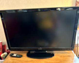 #69	Sharp TV w/remote LC37SB24U - 37" TV	 $75.00 
