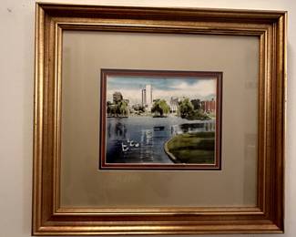 #24 David Gray Print - "Big Spring Park" 	 $75.00 
