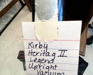#31	Kirby Heritage 2 Corded Vacuum	 $40.00 
