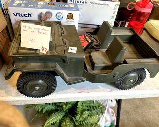 #47	GI Joe Vtg. Adventure Team 1975 Jeep by Hasbro	 $50.00 
