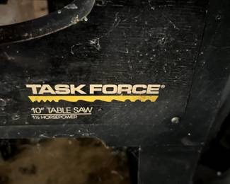 #106	Taskforce 10" Table Saw	 $60.00 
