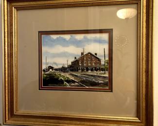#23 David Gray "The Railroad Depot" Huntsville	 $75.00 
